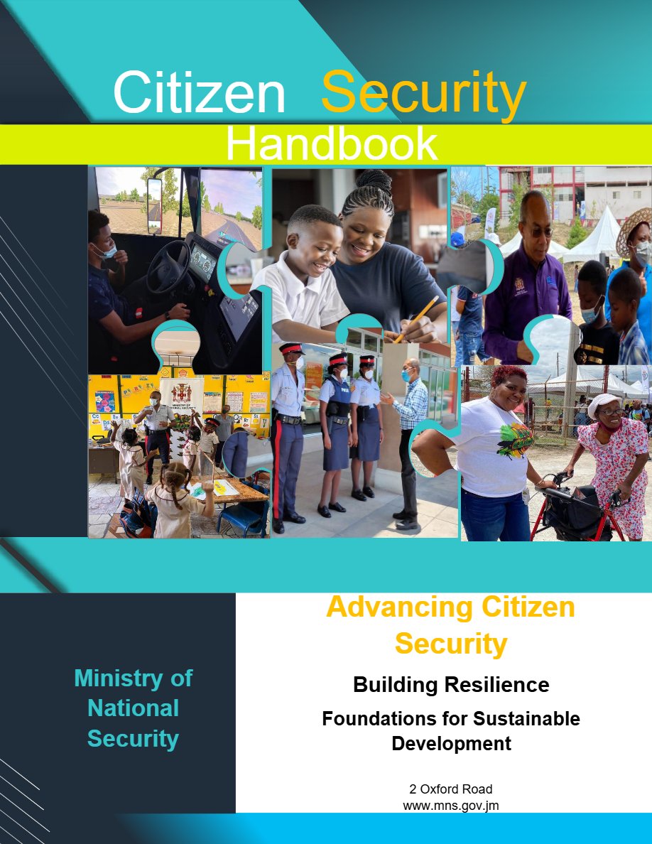 Front page of Crime Prevention Handbook - April 2022