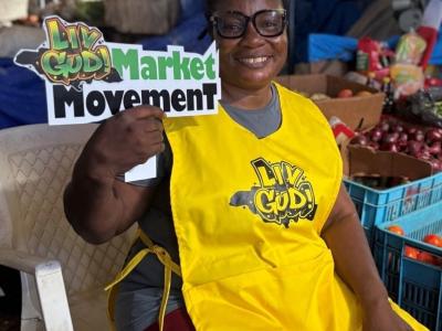 LIV GUD Market Movement Activation, Charles Gordon Market, St. James